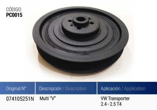 VOLKSWAGEN TRANSPORTER 2.4/2.5 T4