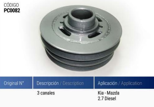 MAZDA 3CANALES-KIA 2.7 D.