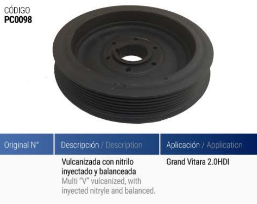 CHEVROLET GRAND VITARA MOT.HSI 2.0