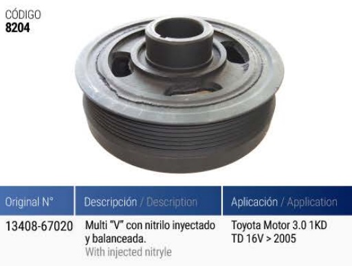 TOYOTA 3.0 T/D 16V-MOT.1KD