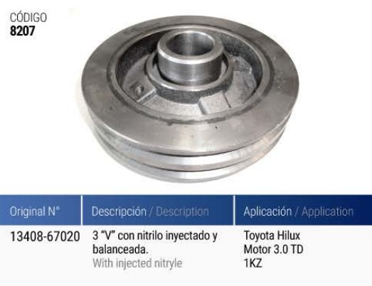 TOYOTA HI-LUX 3.0 TD 1KZ