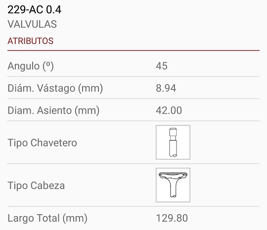 M.BENZ OM355/5-OM355/6-1521/22 9X42X130 TRABA ANCHA 45º