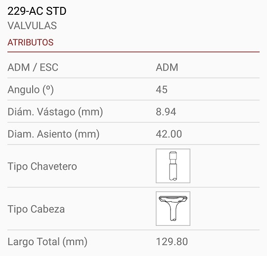 M.BENZ OM355/5-OM355/6-1521/22 9X42X130 TRABA ANCHA 45º