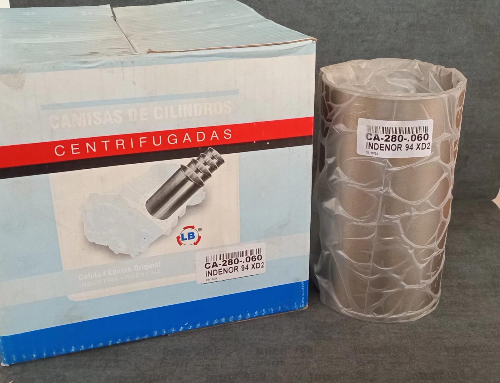 INDENOR PEUGEOT 504 505  XD2/XD3 2300CC 94X97.24X169.5 PEST. 4.76MM