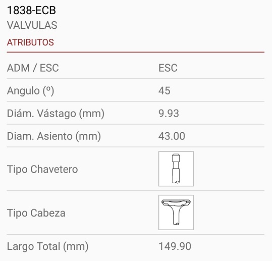 M.BENZ OM 360/360H 10X43X150 TRABA ANCHA 45º