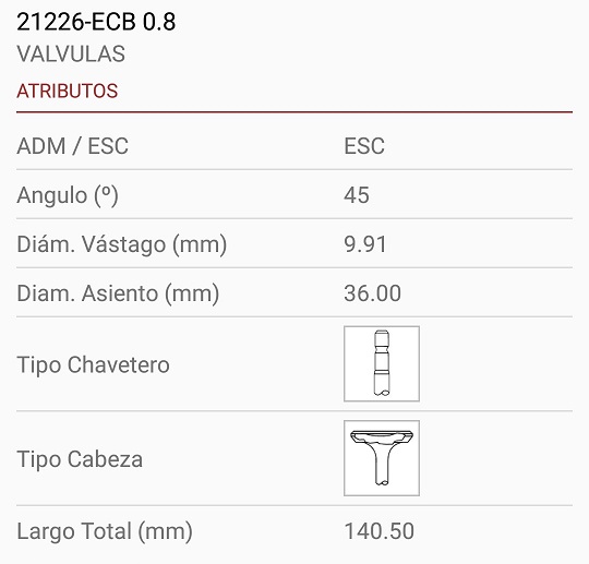 M.BENZ OM352A-TURBO 9.93X36X140.5 TRABA ANCHA 45º