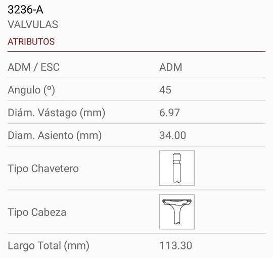 HONDA ACCORD 1.8 12V 7X34X113 1R. 45º