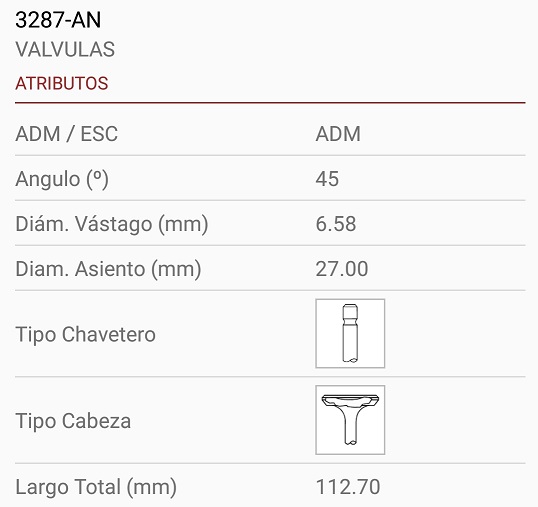 HONDA CIVIC  1.5 12V 6.5X27X113 1R. 45º