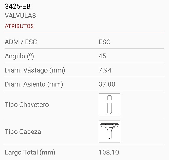 ISUZU TROOPER  4ZE1 2.6 8X37X108 TRABA ANCHA 45º