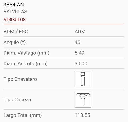 HONDA CIVIC 1.6 16V 5.5X30X118 1R. 45º