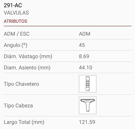 FORD TAUNUS SIERRA 2.0 2.3 8.94X44X121 4R. 45º