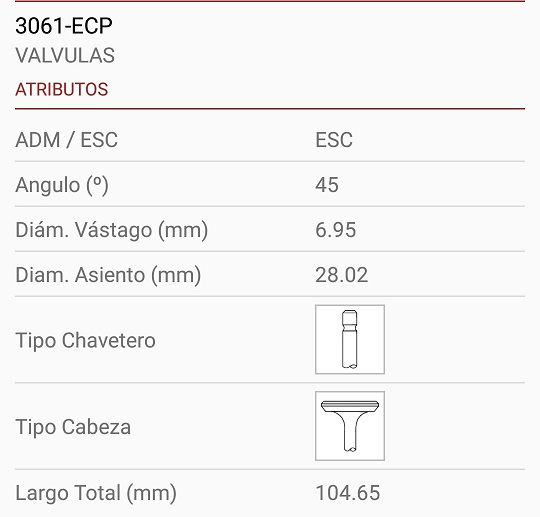 FORD FESTIVA VIN H1.3 7X28X105 1R. 45º