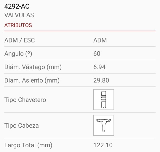 FORD RANGER PUMA 2.2 3.2 16V FIAT DUCATO 2.2 JTD BOXER 7X30X122 3R. 30º