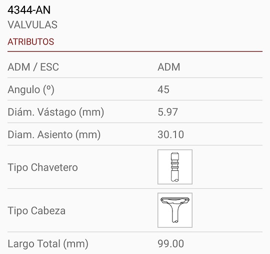 FORD FIESTA ECOSPORT KINETIC 1.6 16V SIGMA 6X30X99 3R. 45º