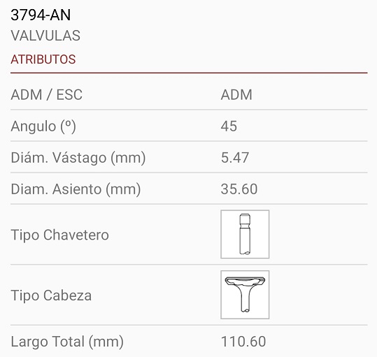 DAEWO TICO 800CC-3CIL. 4CIL. CHEV SPARK 5.5X36X111 1R. 45º