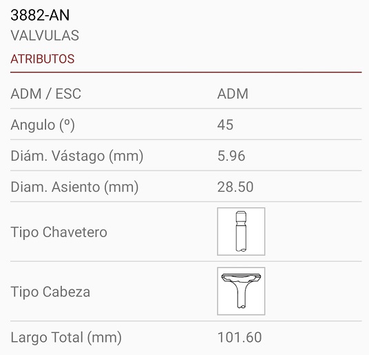 CHEVROLET AVEO 1.6 16V  6X29X102 1R. 45º