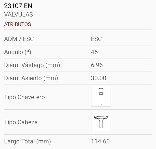 CHEVROLET SPRINT SUZUKI 1.3 8V 7X30X115 1R. 45º