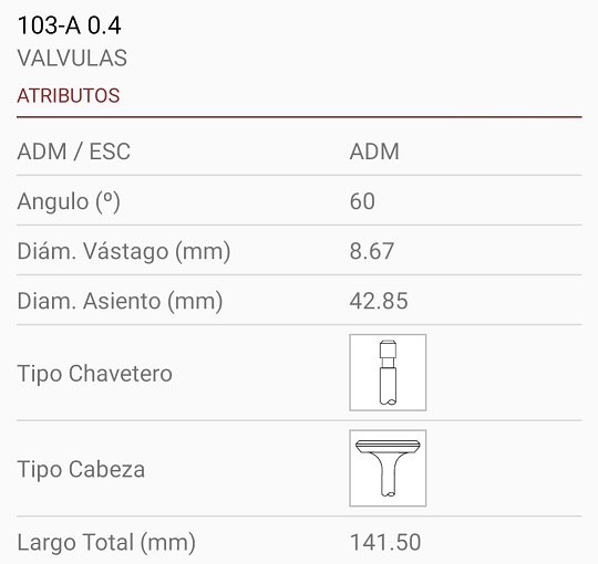 BEDFORD 350 DIESEL 65/77 8.70X43X141 TRABA ANCHA 30º