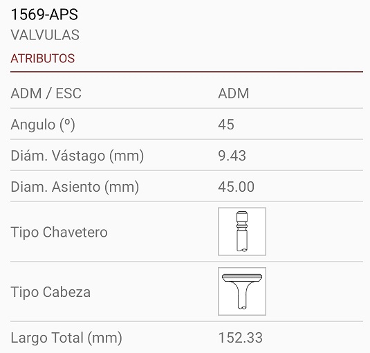 CATERPILLAR 1693/D343/D346/D348/D349 9.50X45X152 2R. 45º