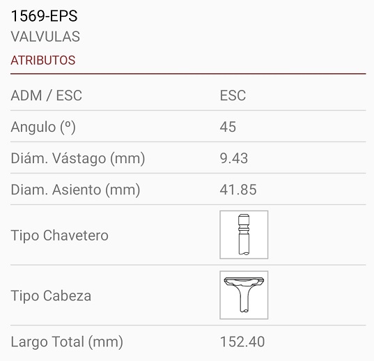 CATERPILLAR 1693/D343/D346/D348/D349 9.50X42X152 2R. 45º