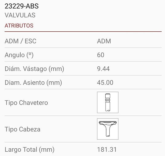 CATERPILLAR 3406-/8/12 9.50X45X181 2R. 30º
