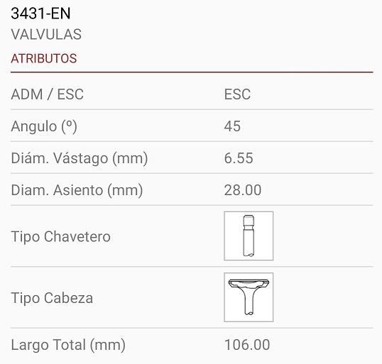 HONDA ACORD CRV  2.0 16V-MOD 6.50X28X106 1R. 45º