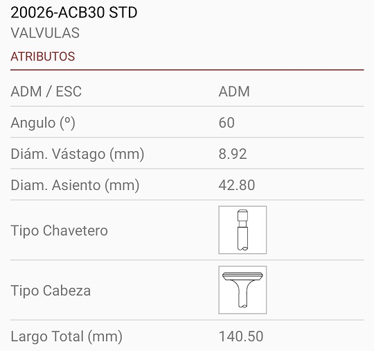 MERCEDES BENZ 1518 OM 364/366 8.94X43X140.50 TRABA ANCHA 30º
