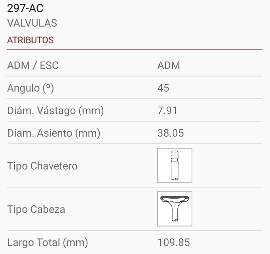 DODGE 1500/1800 8.29X38X110 1R. 45º