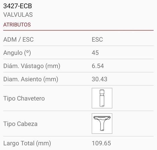 MITSUBISHI ECLIPSE 1.6 1.8 2.0 2.4 16V 6.6X30X110 1R. 45º