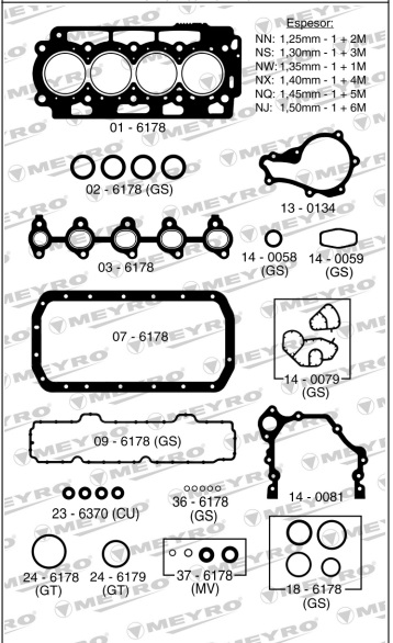 FORD FIESTA ECOSPORT PEUG DV4 1.4 8V HDI-JMTC