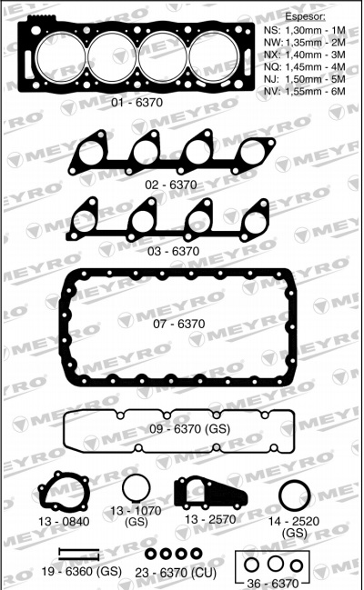PEUGEOT 206 207 307 PARTNER DW10 2.0 HDI 8V-JMTC