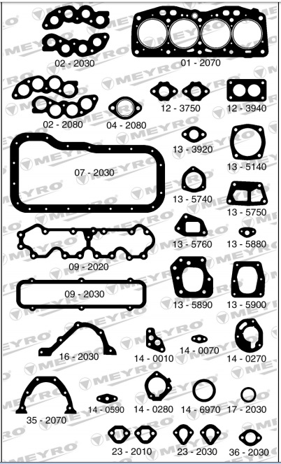 FIAT 128-SPAZIO-IAVA 147 FIORINO 1300-JMTC
