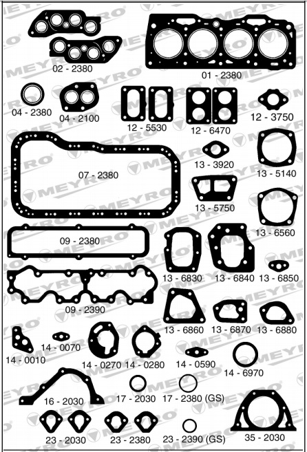 FIAT DUNA-SPAZIO-FIORINO TIPO 1.4-C/RETENES