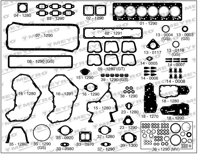 CUMMINS 6B-6BT-6BTAA 5.9 C/RETENES