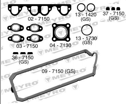 VOLKSWAGEN POLO GOL GOLF CADDY 1.9 D - S/TAPA CIL -JD