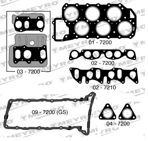 VOLKS. GOLF  TRANSPORTER 2.8L-descarb(G)