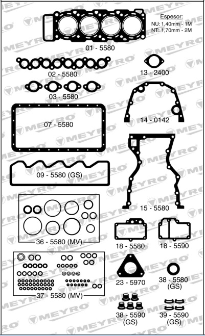 MWM 4.07 TD SPRINT 2.8 C/RETENES