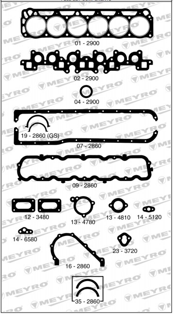 FORD FALCON F-100 RANCHERO 3.0 3.6 6CILINDROS  MAXECONO 7 BANCADAS -JMTC