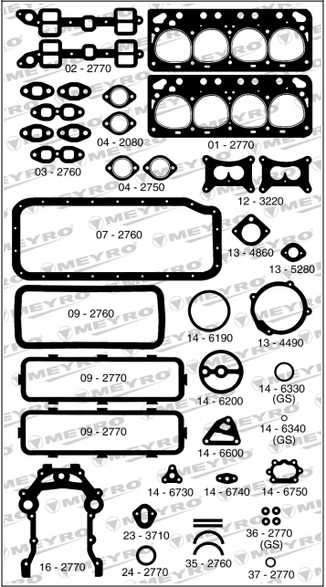 FORD V8 F100-600 FASE 1-JMTC