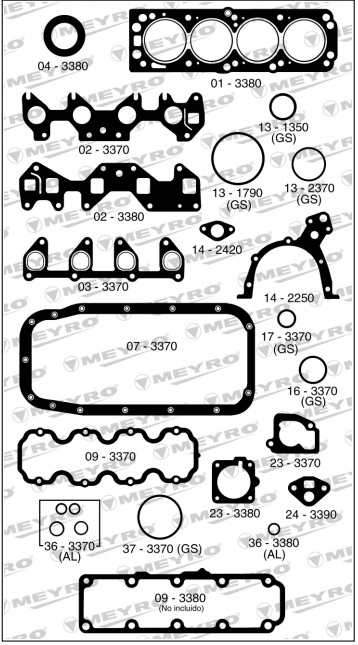 CHEVROLET CORSA 1.4 8V. EFI-M/V C/RETENES