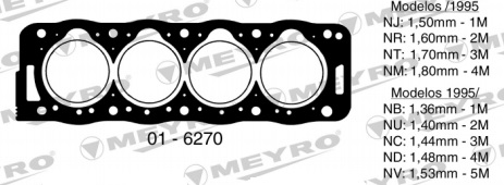 PEUGEOT 205-306 XUD7 -1.53-5M CIL. 80MM <=1995 -TC