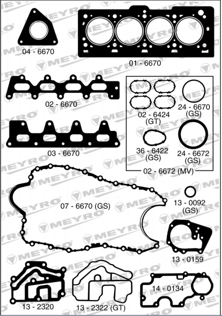 RENAULT CLIO MEGANE KANGOO K4M 1.6 16V-JMTC