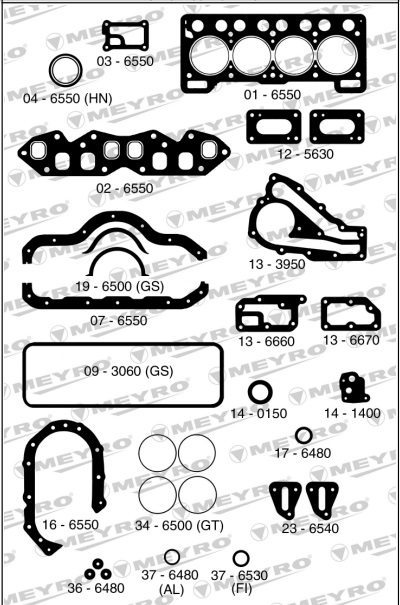 RENAULT 19 RN 1.6L C3L CARBURACION-JMTC