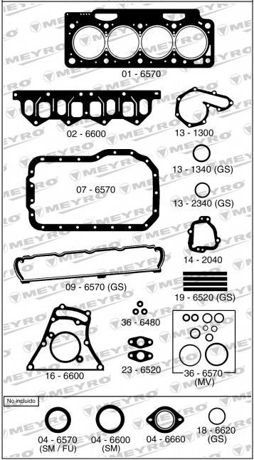 RENAULT 19/CLIO/LAGUNA 1.8 8V F3P-JMTC