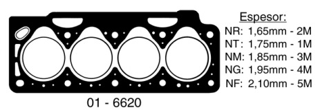 RENAULT 19 EXPRESS CLIO F8Q 1.9 DIESEL  -1.75-1M-TC