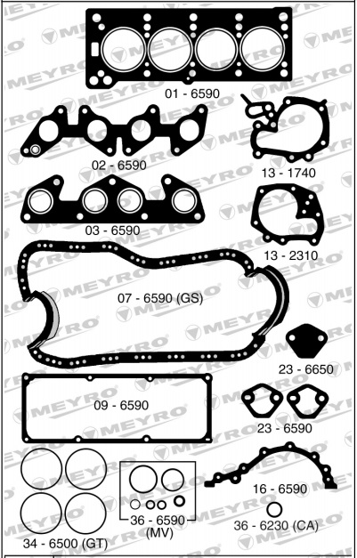 RENAULT CLIO KANGOO 1.2 1.4 8V ENERGY - JMTC
