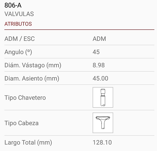 TOYOTA COASTER-DYNA 3000C 9X45X128 TRABA ANCHA 45º