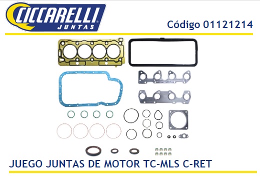 PEUGEOT 208 1.5L 8V TU4 MULTILAMINA C/RETENES  -JMTC