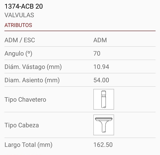 SCANIA D11/DS11/DS14  11X54X162 1R. 20º