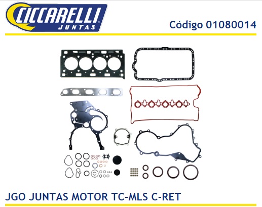 RENAULT MASTER 2.5L 16V G9U. C/RETENES -JMTC
